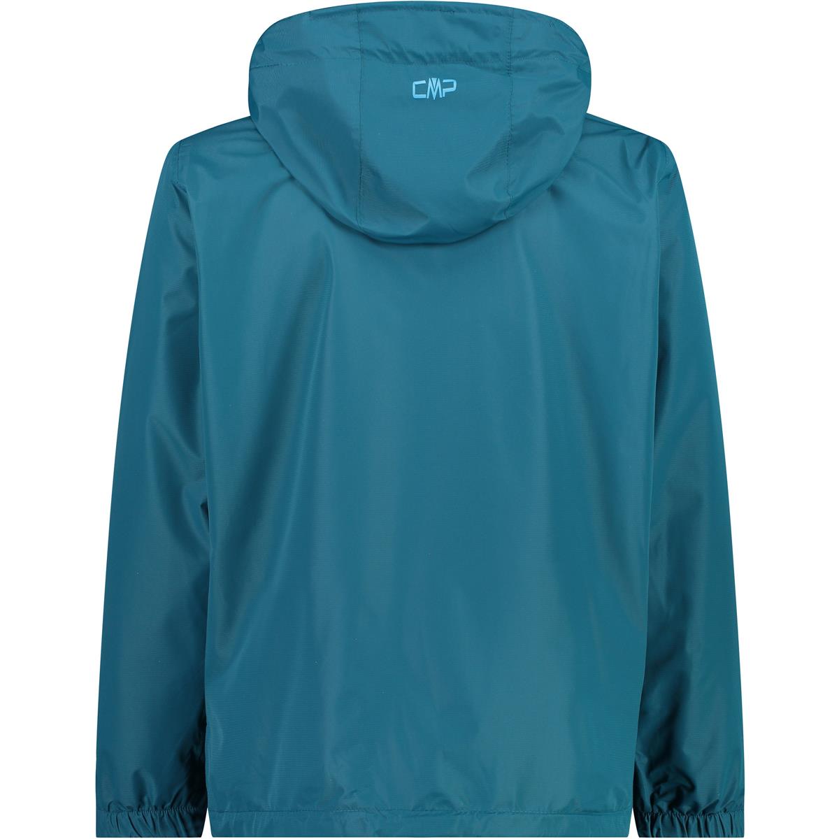 CMP Herren Fix Hood Jacket Regenjacke türkis