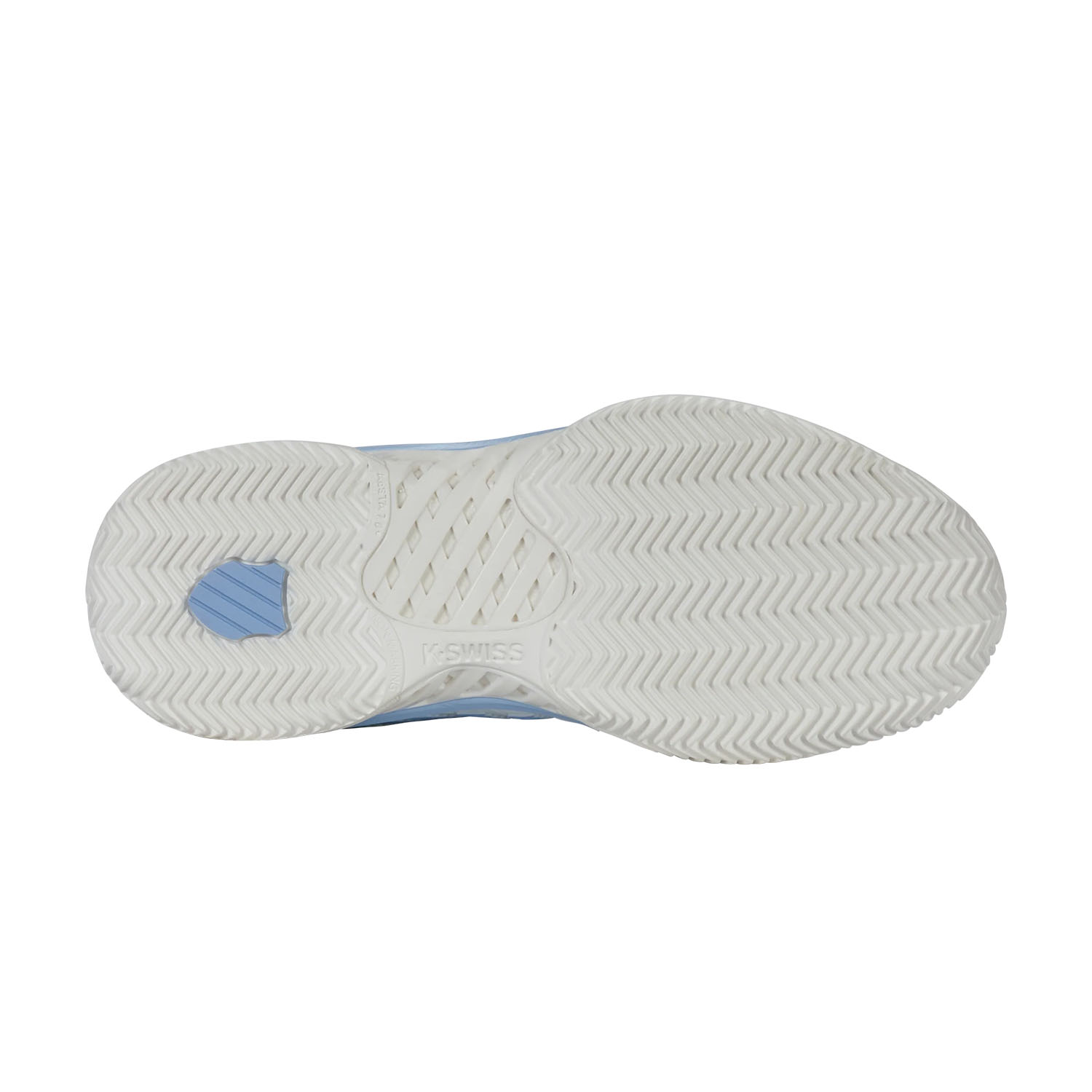 K- Swiss Damen Hypercourt Express 2 Clay Tennisschuh Sandplatzschuh weiß, blau, grün