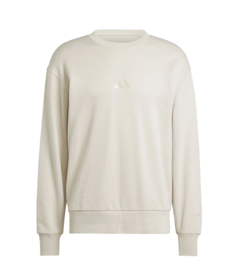 Adidas Herren ALL SZN CRW Sweatshirt beige Adidas Herren ALL SZN CRW Sweatshirt beige
