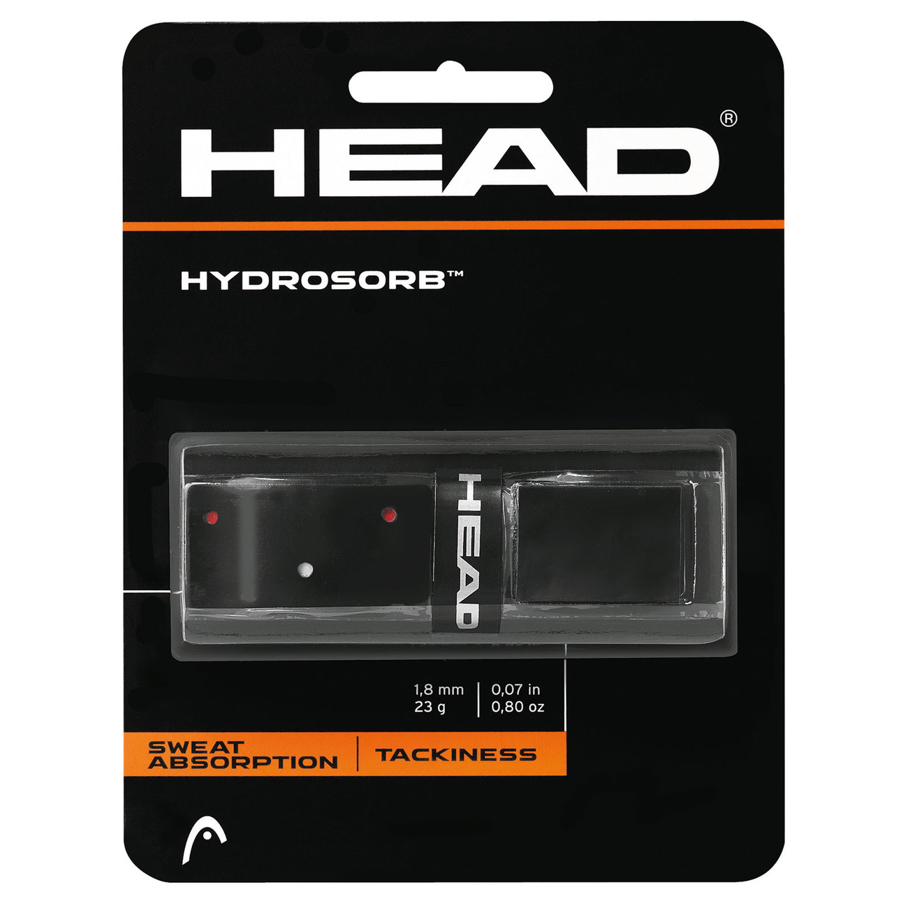 Head Hydrosorb Grip (Basisband) Griffband grau-schwarz