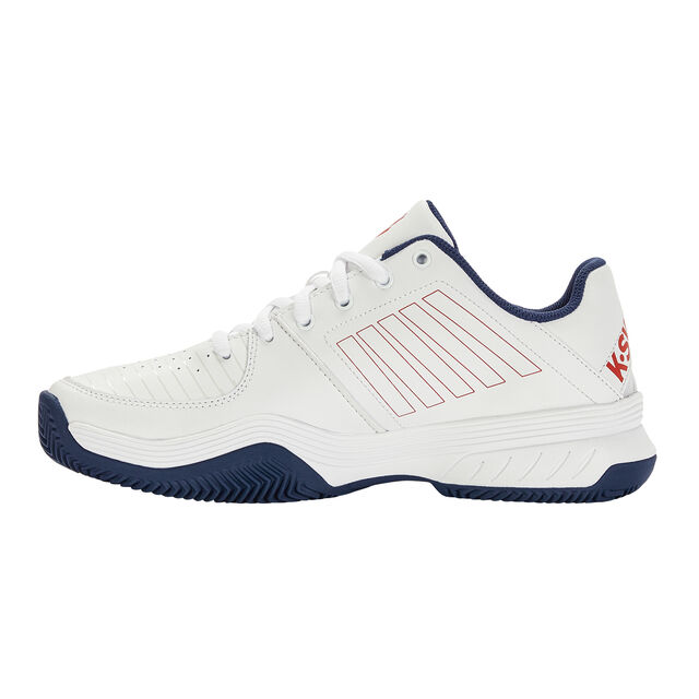 K-Swiss Herren Court Express HB Sandplatz Tennisschuh weiß-blau 47