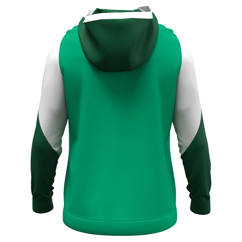 Jako Herren Dynamic Zip Hoodie Langarmtrainingsshirt grün, weiß, dunkelgrün