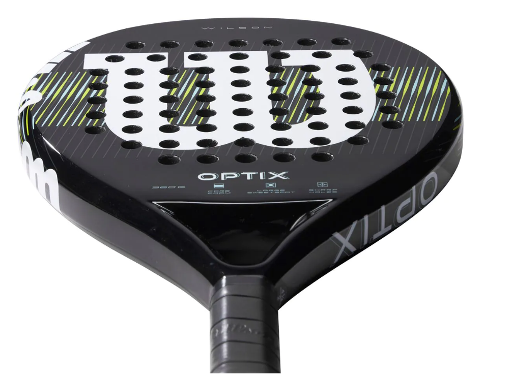 Wilson Optix V1 Padelschläger schwarz Wilson Optix V1 Padelschläger schwarz