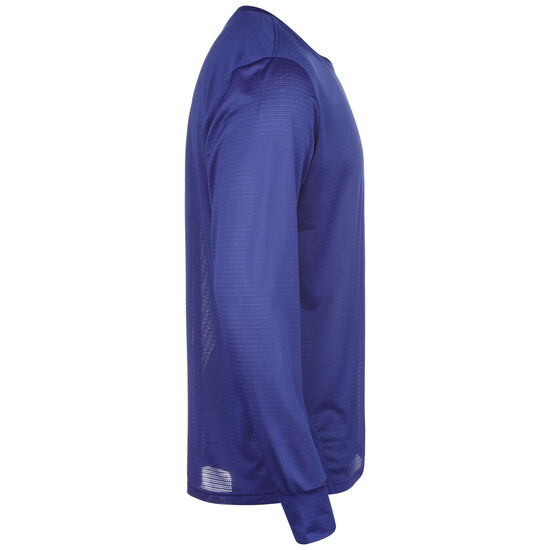 Adidas Herren Own the Run Laufshirt Langarmshirt blau XL