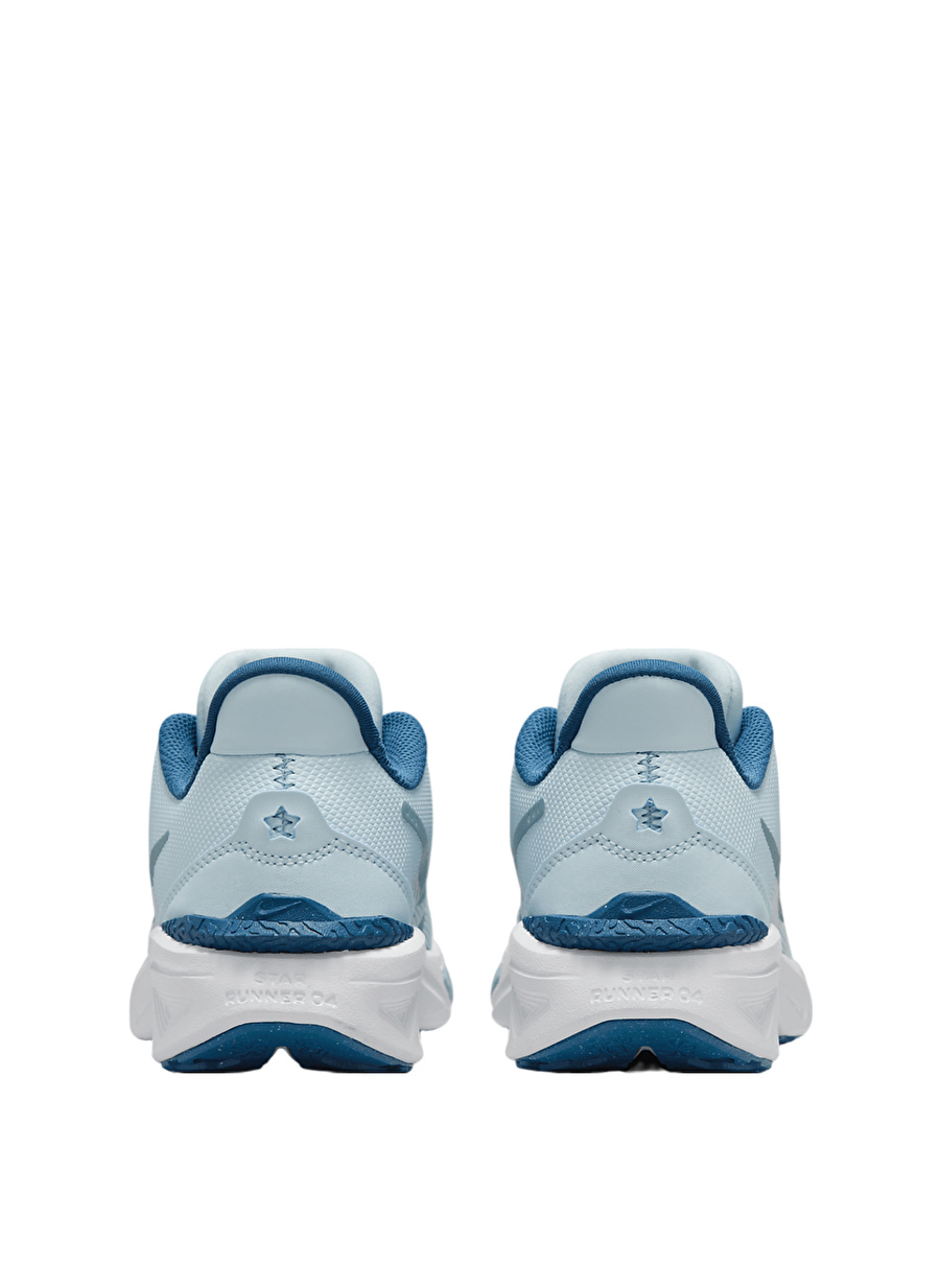 Nike Kinder Star Runner 4 Fitness/ Freizeitschuh hellblau, weiß