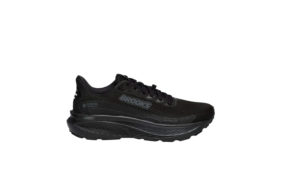 Brooks Herren Ghost 17 GTX Laufschuh Wasserdichter Laufschuh schwarz 44