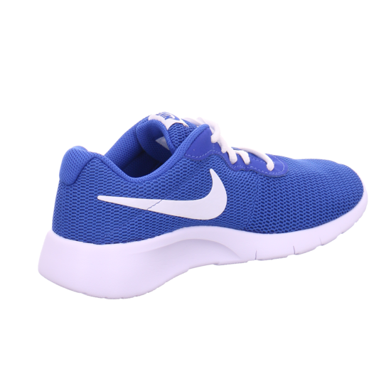 Nike Kinder Tanjun Sneaker Freizeitschuh Sportschuh royal-weiß