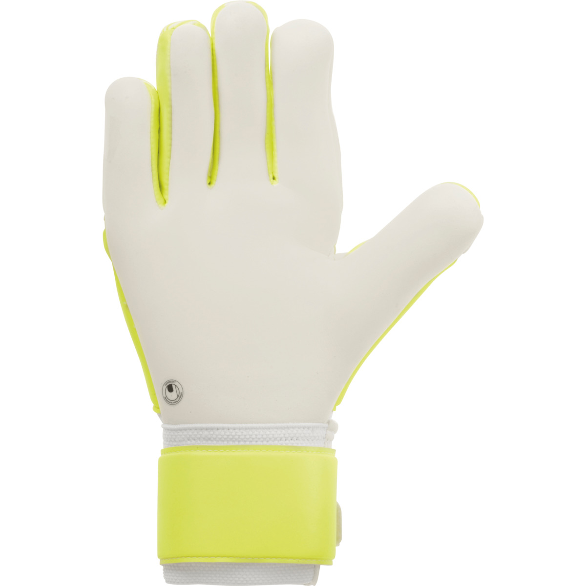 Uhlsport Pure Alliance Supersoft HN Torwarthandschuhe weiß-gelb-schwarz 9