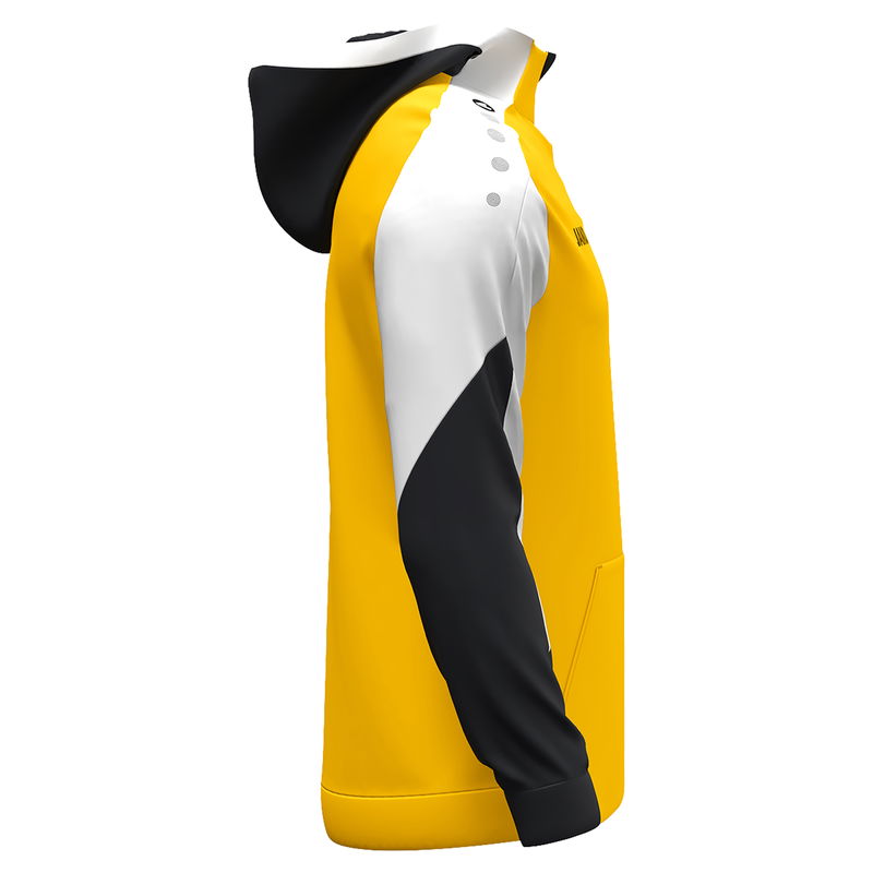 Jako Herren Dynamic Zip Hoodie Langarmtrainingshirt gelb, weiß, schwarz