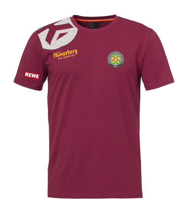 Kempa Kinder Core 2.0 T-Shirt deep red 152
