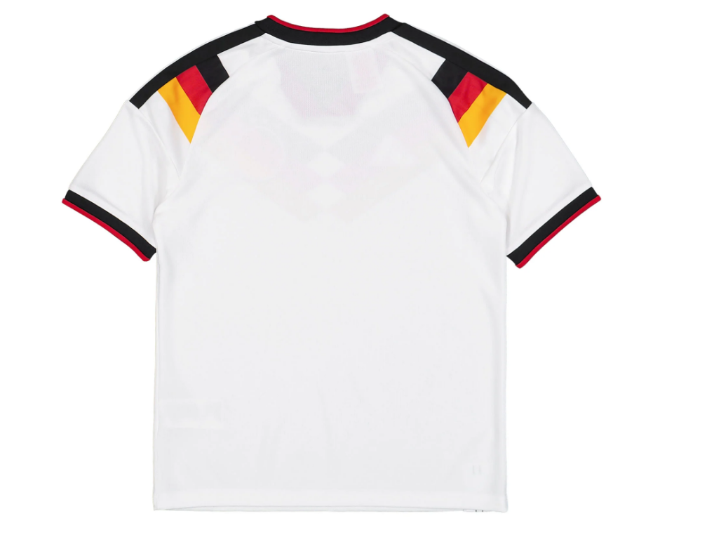 Adidas Kinder DFB JSY Trikot Deutschland Trikot weiß schwarz rot gold 176