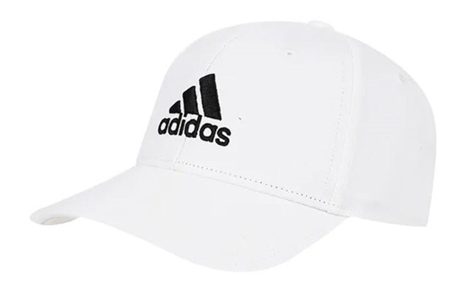 Adidas Baseball Cap Cotton Twill Kappe weiß-schwarz