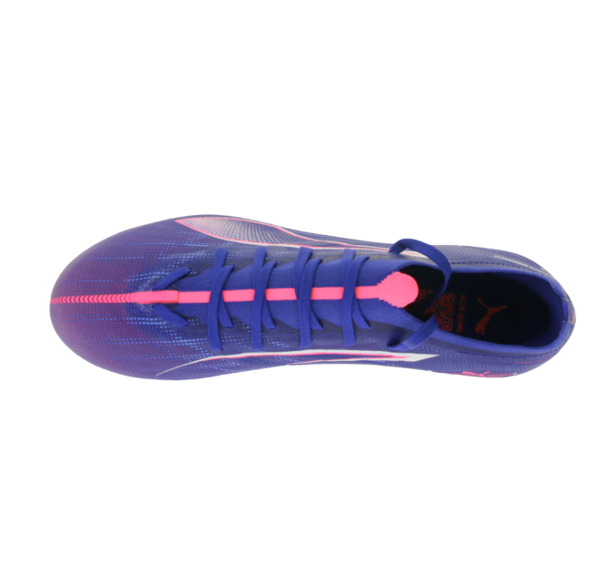 Puma Herren Ultra 5 Match FG/AG Fußballschuh lila-blau 46.5