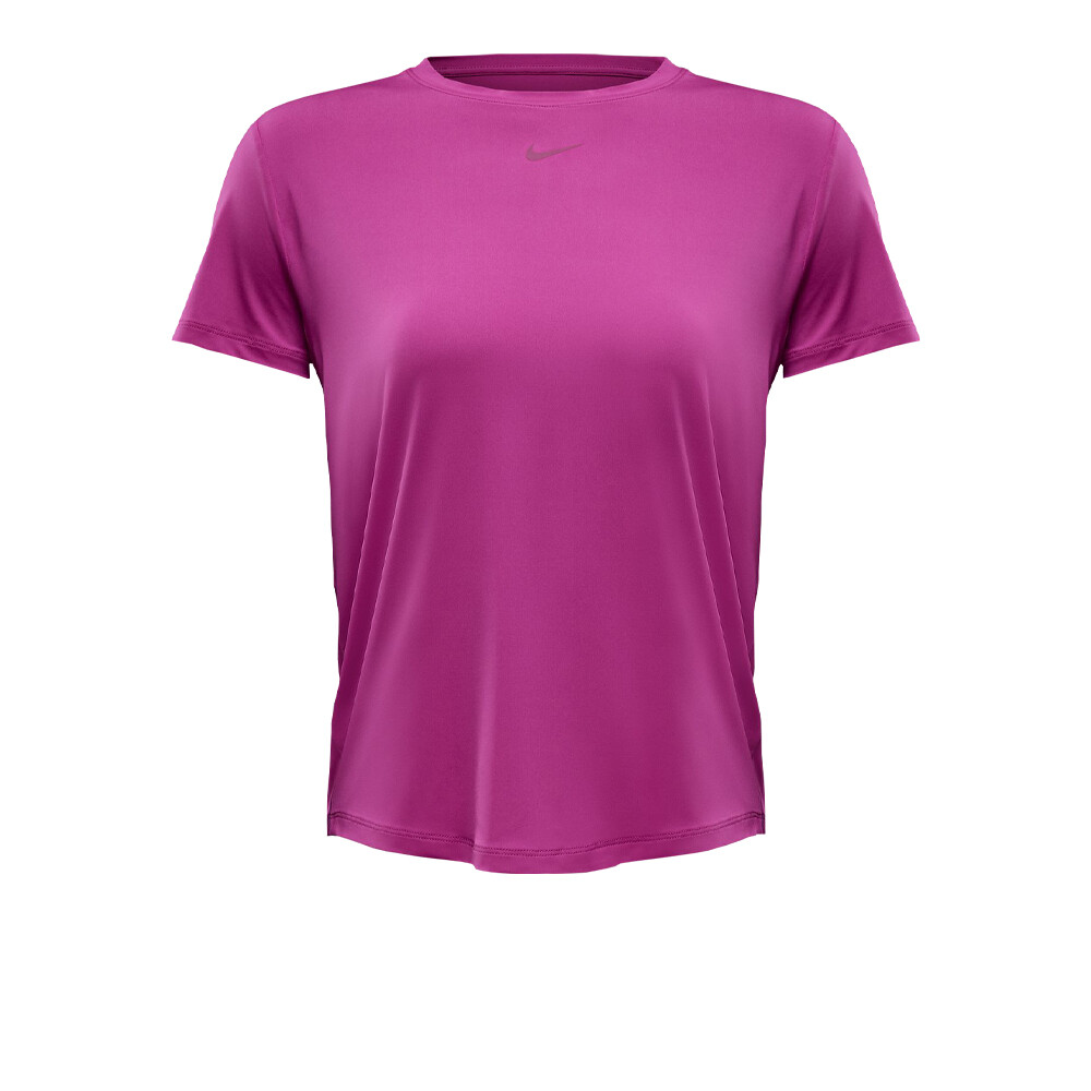 Nike Damen One Classic Dri- Fit T- shirt Trainingsshirt fuchsia