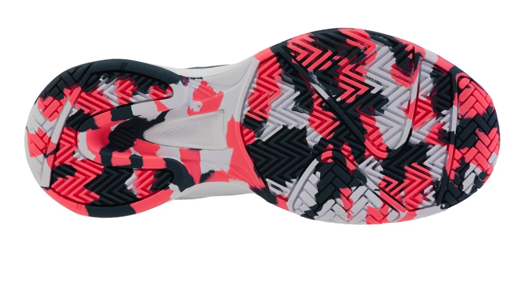 K- Swiss Kinder Court Express 2 Tennisschuh Sandplatzschuh weiß, blau, pink 39