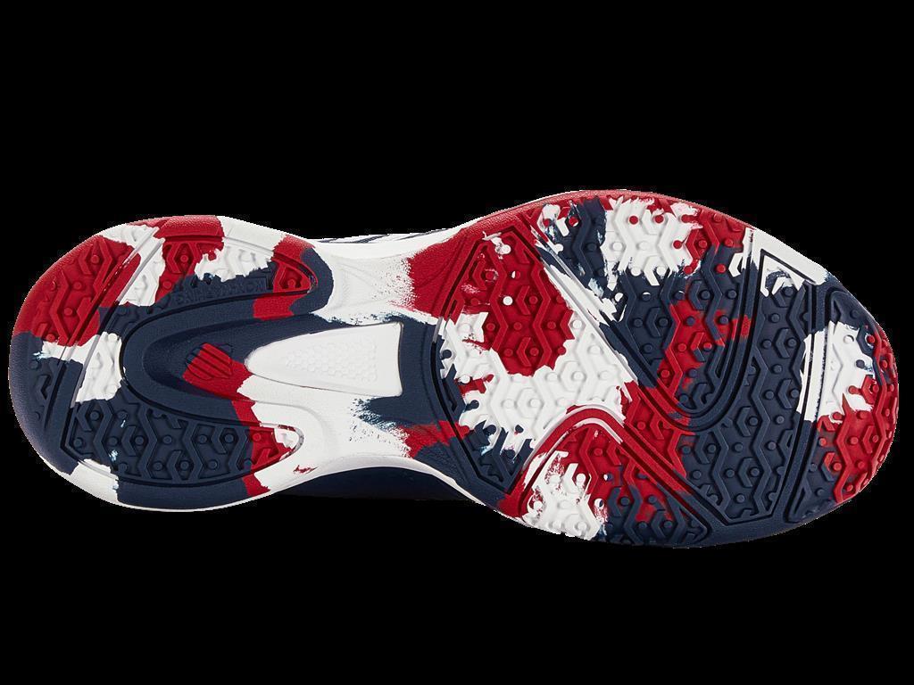 K-Swiss Kinder Court Express Omni All Court Tennisschuh dunkelblau-weiß-rot 39