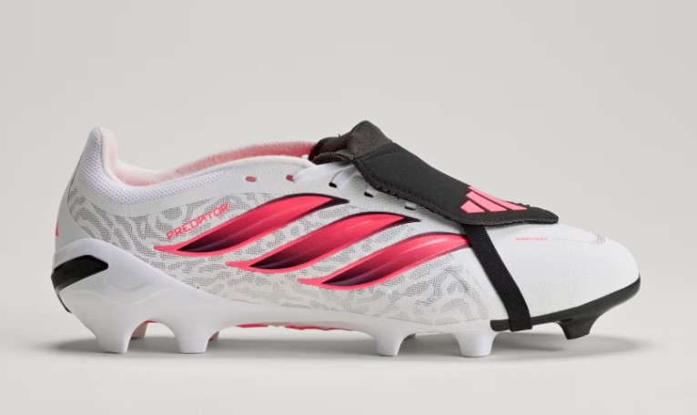 Adidas Herren Predator League Fußballschuh FT/ FG weiß-rot-schwarz 45 1/3