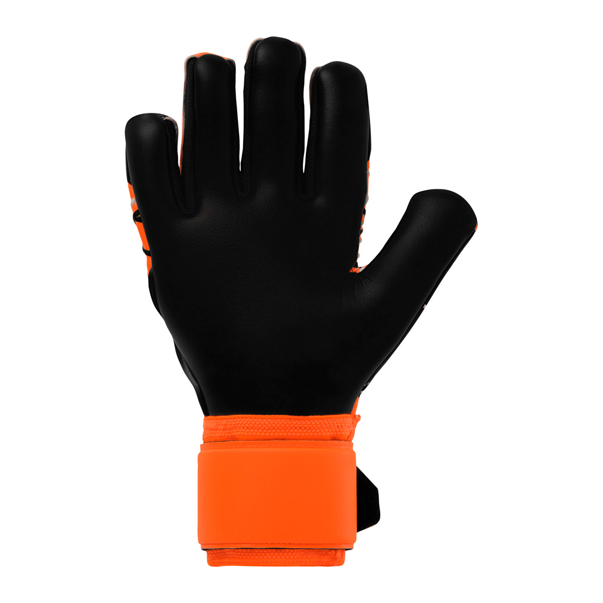 Uhlsport Super Resist HN Torwarthandschuh orange-schwarz-weiß
