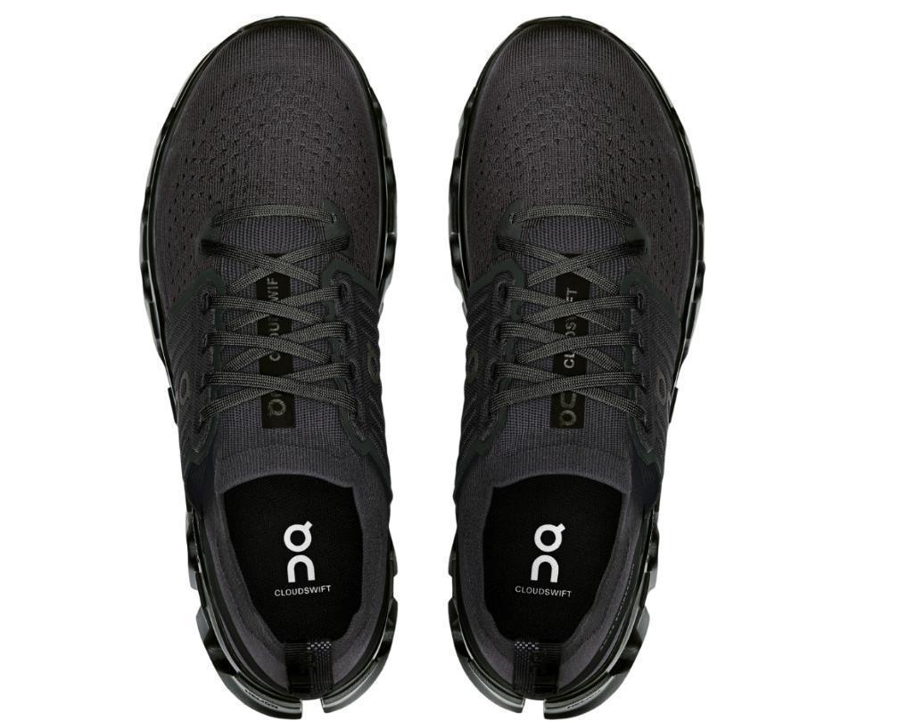 ON Herren Cloudswift 4 Laufschuh Freizeitschuh schwarz 47