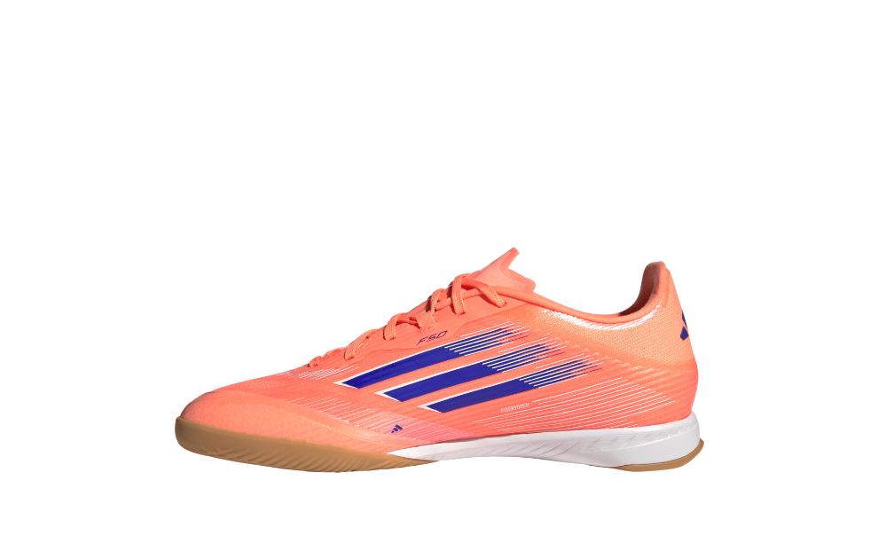 Adidas Herren F50 League Fußballschuh Fußballhallenschuh neonorange blau 44