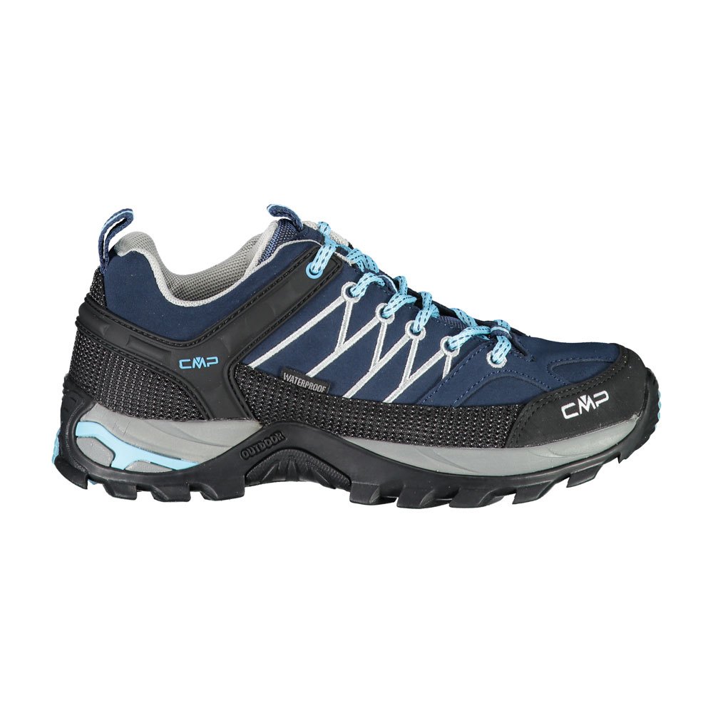 CMP Damen Rigel Low Trekkingschuh Wanderschuh blau-schwarz 42