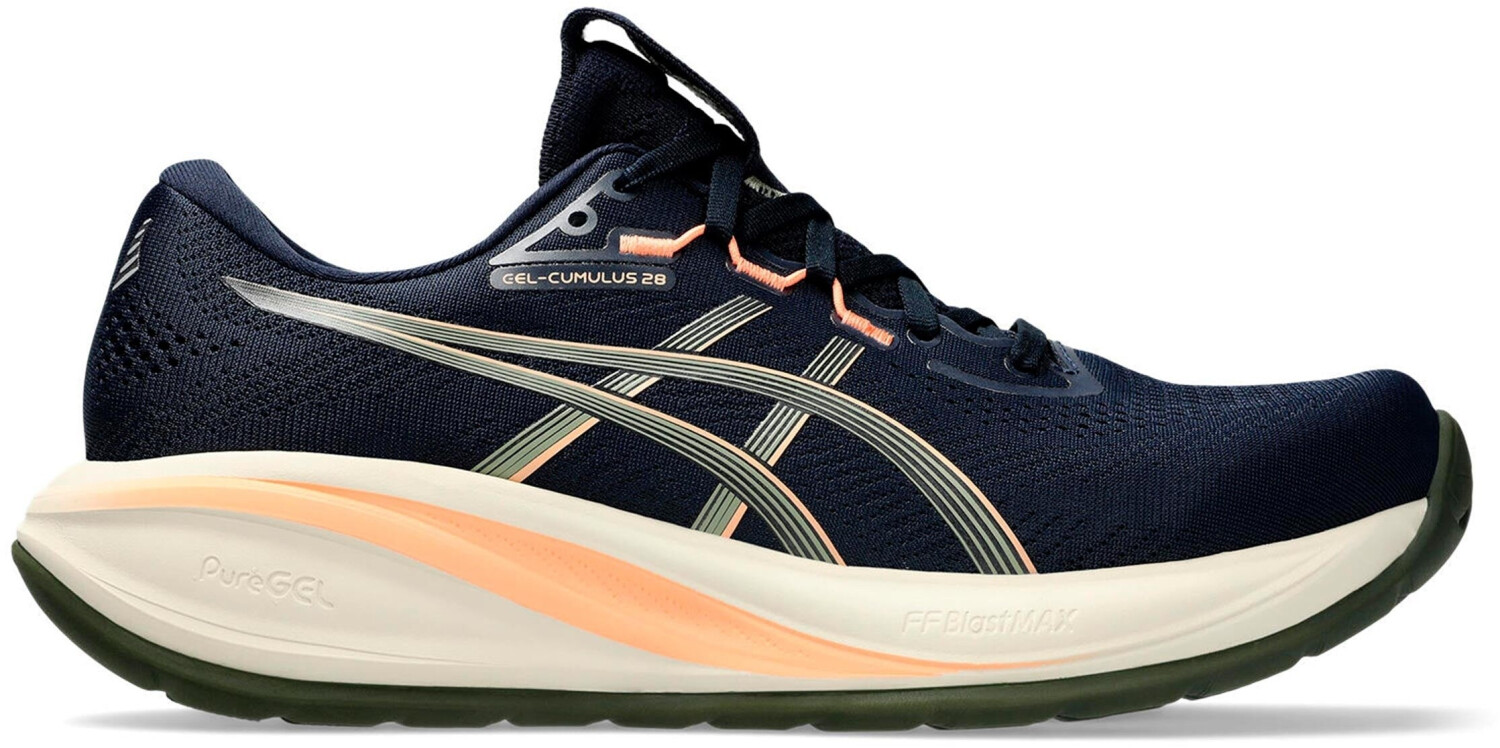 Asics Herren Gel Cumulus 28 dunkelblau-khaki 46