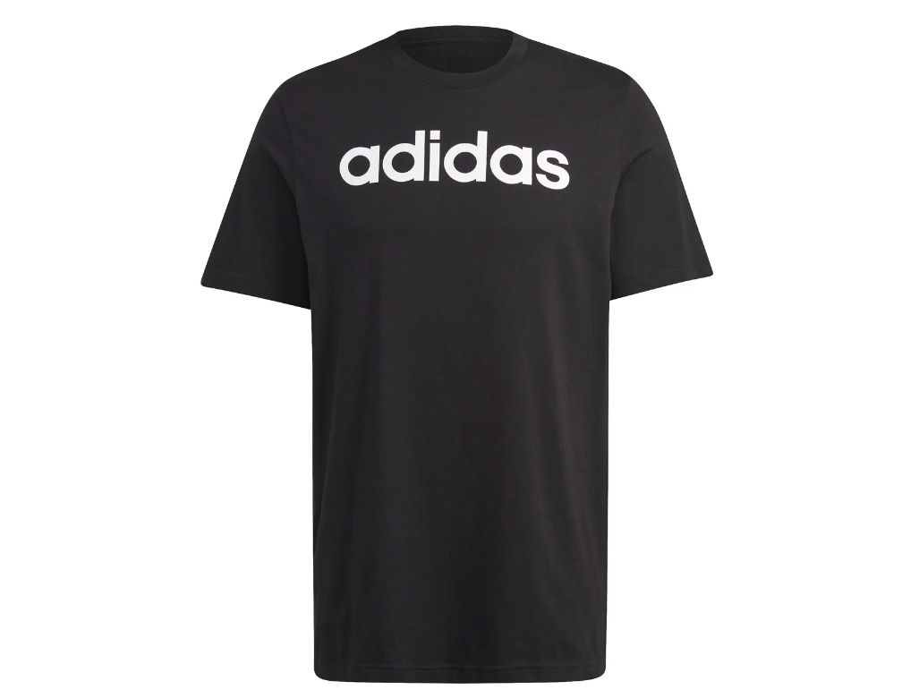 Adidas Herren Essentials Single Jersey T- Shirt Freizeitshirt schwarz weiß XL