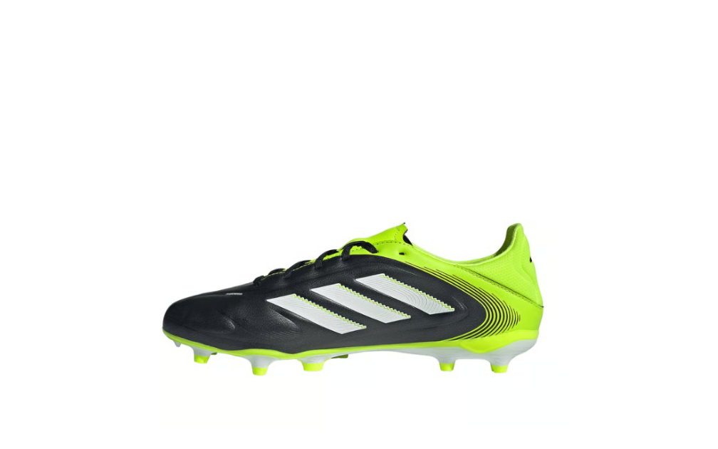 Adidas Herren Copa Pure III League FG/MG Fußballschuh schwarz weiß grün 46
