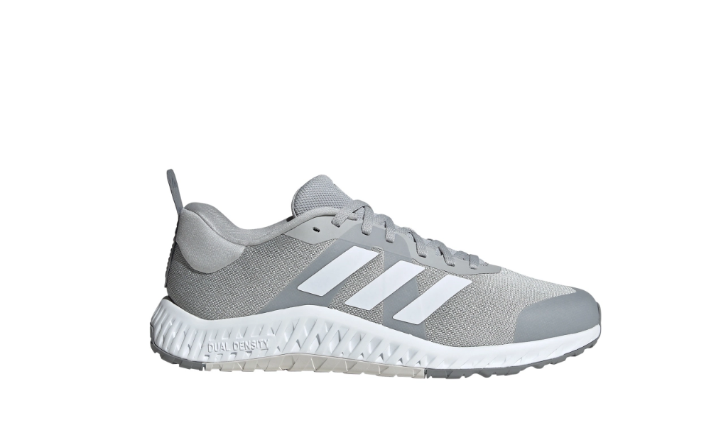 Adidas Herren Everyset Trainingsschuh Freizeitschuh grau-weiß