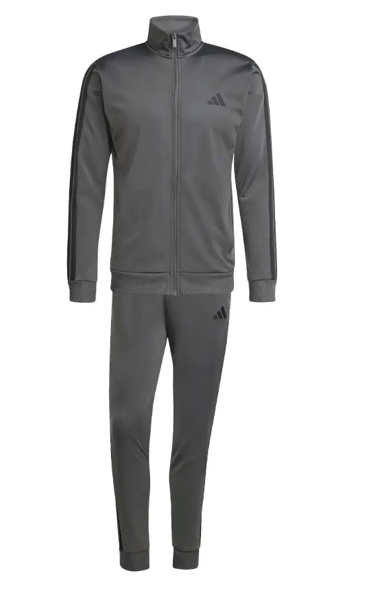 Adidas Herren 3S Men Tracksuit Trainingsanzug grau XXL