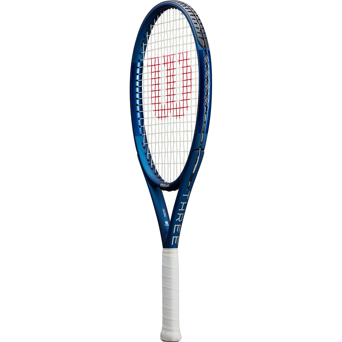 Wilson Triad Three Tennisschläger besaitet blau L3