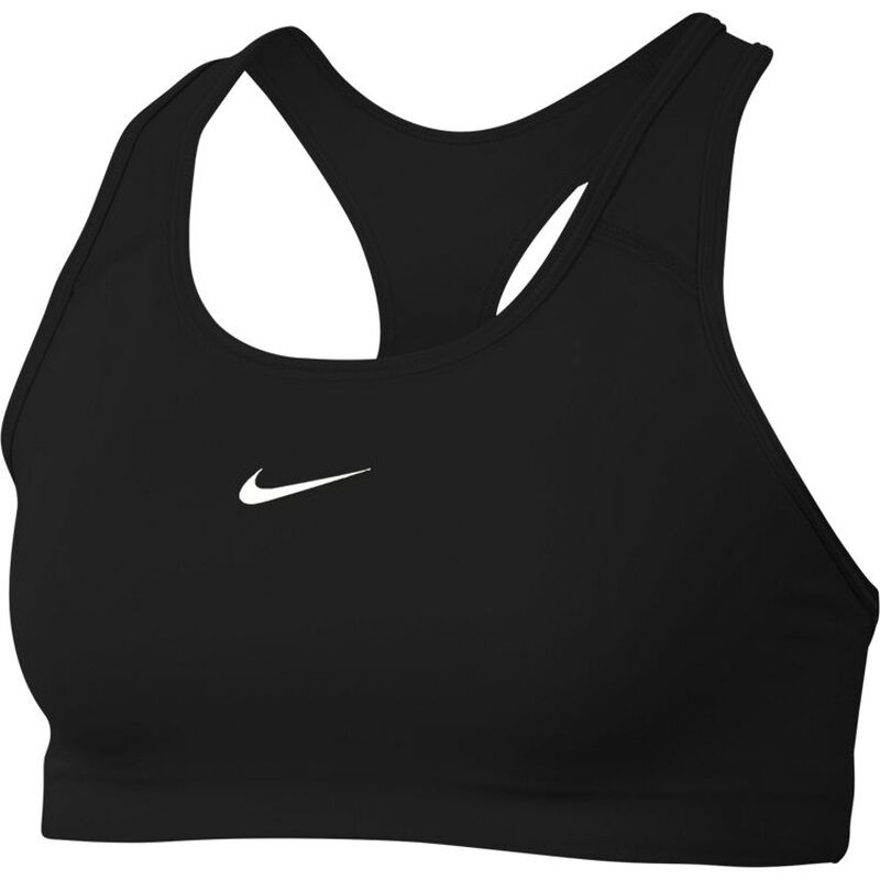 Nike Damen Swoosh Medium Support Bra Sport-BH schwarz L