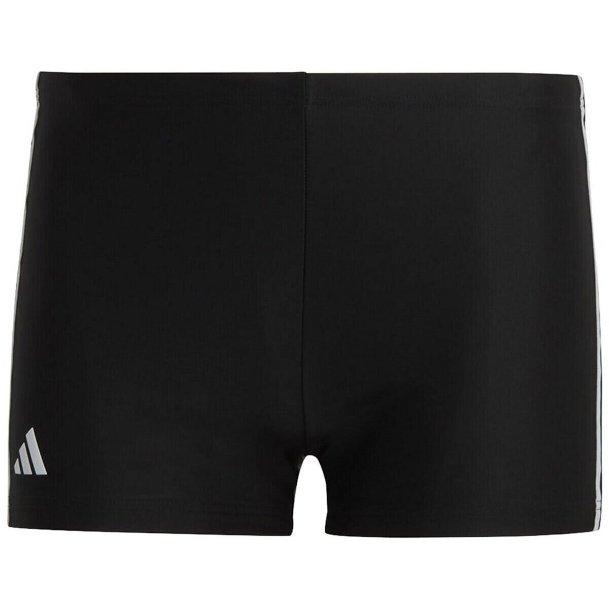 Adidas Herren 3-Stripes Boxer Badeshort Badehose schwarz-weiß 10