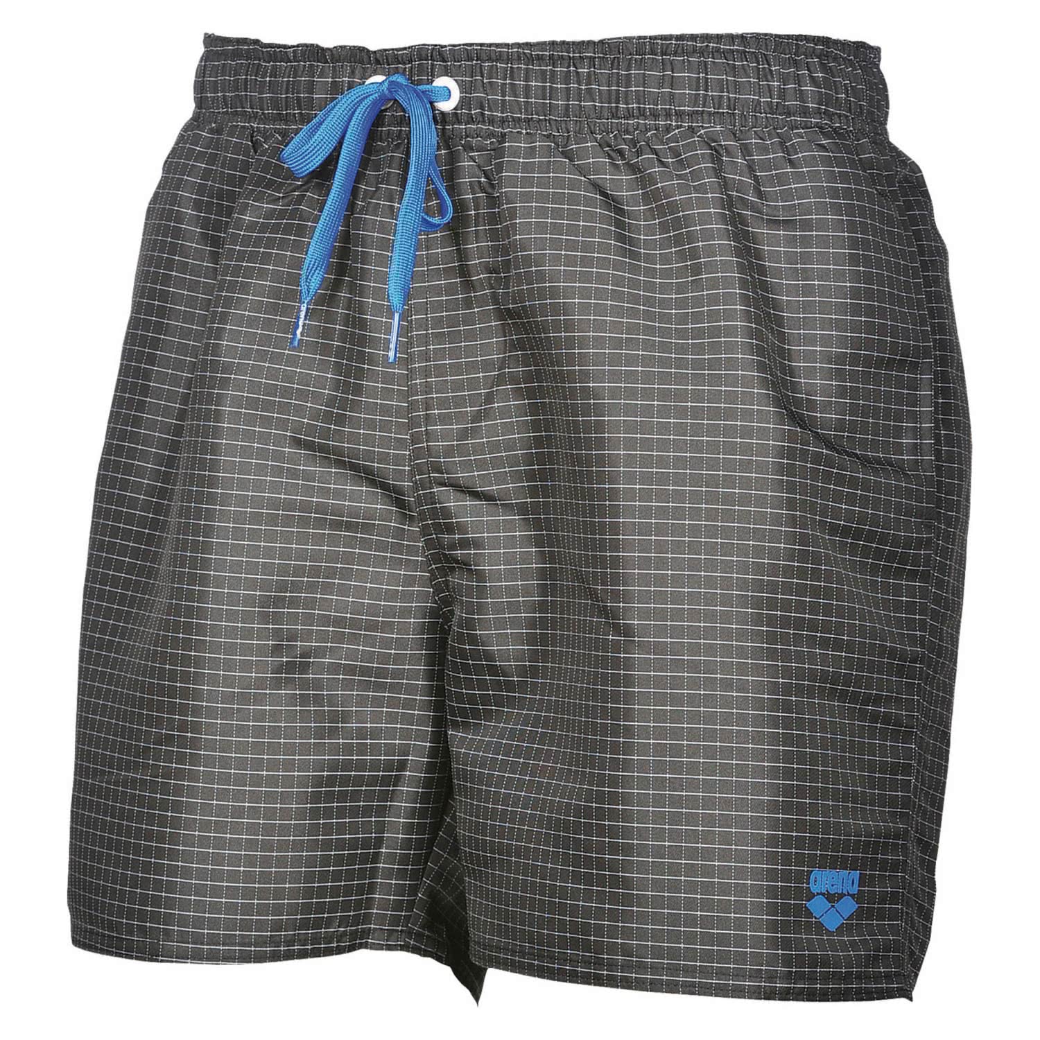 Arena Herren Yarn Dyed Badeshort Schwimmhose schwarz-weiß-blau XXL