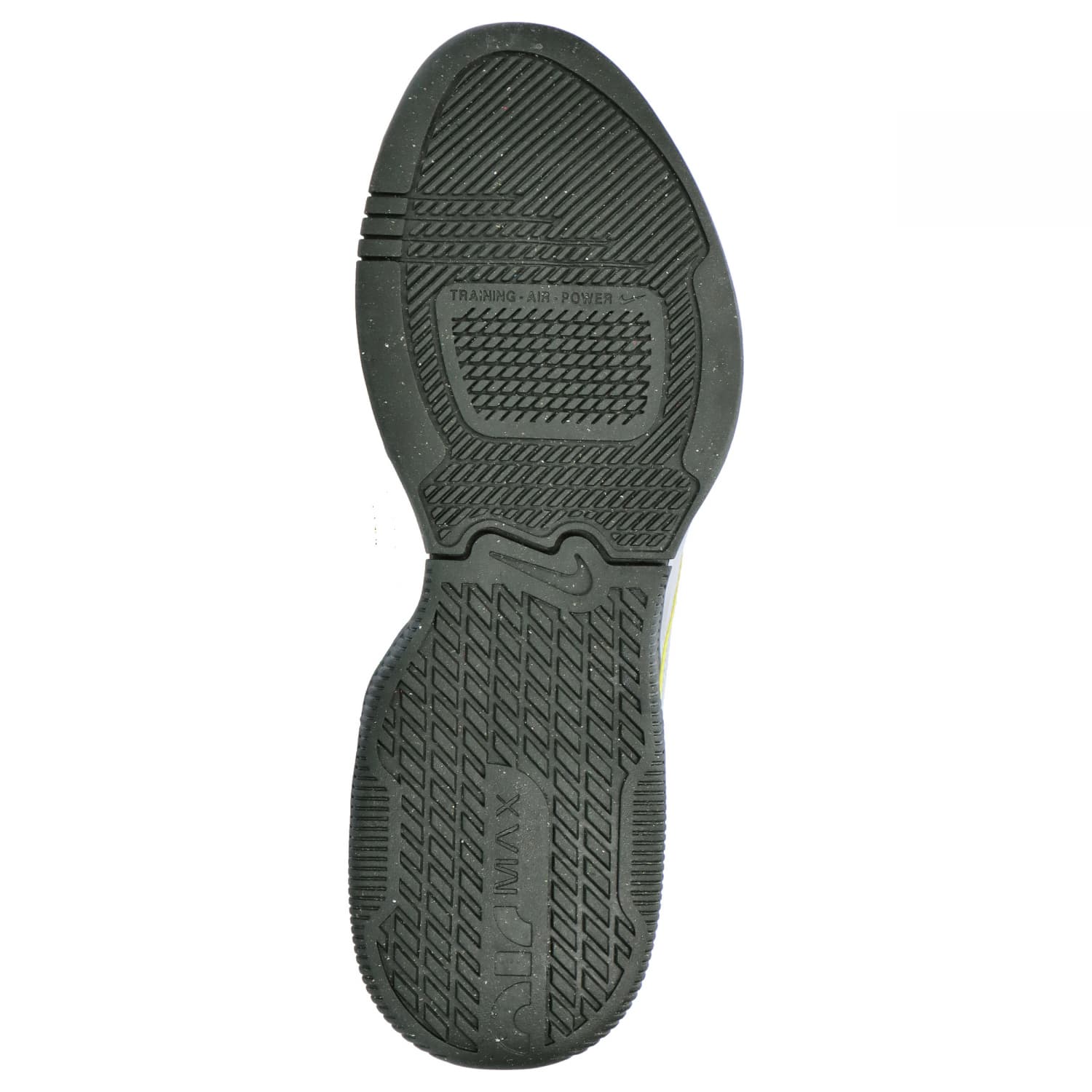 Nike Herren Air Max Alpha Trainer 5 Trainingsschuh Sneaker grau-oliv-gelb