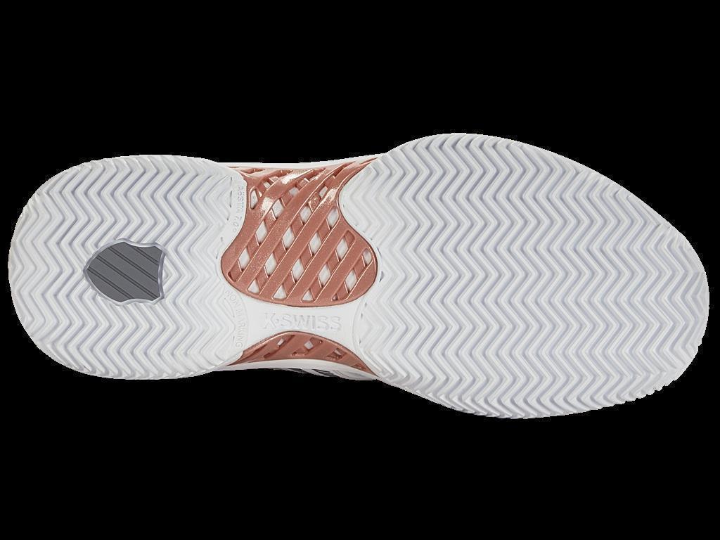 K-Swiss Damen Express Light 3 HB Sandplatz Tennisschuh grau-rosa 42