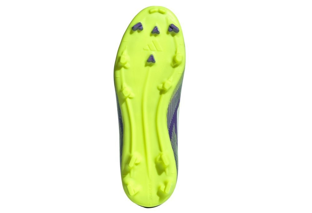 Adidas Kinder F50 League FG/MG Fußballschuh lila grün weiß 38 2/3