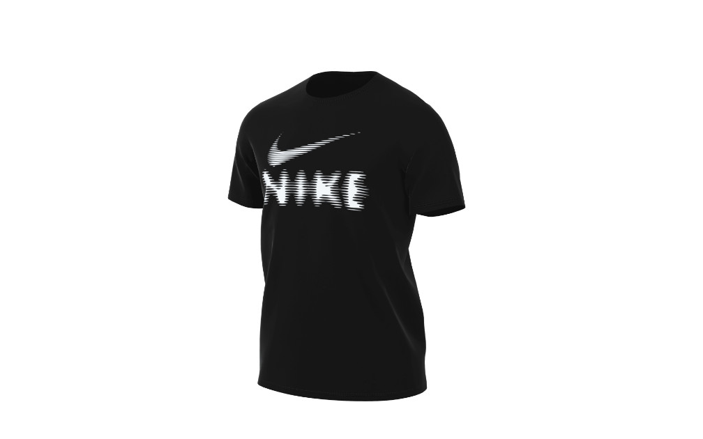 Nike Herren Hyverse Dri- Fit T- Shirt Trainingsshirt schwarz M