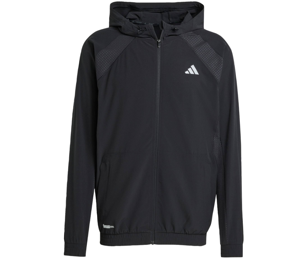 Adidas Herren Tech Apparel Trainingsjacke schwarz XL