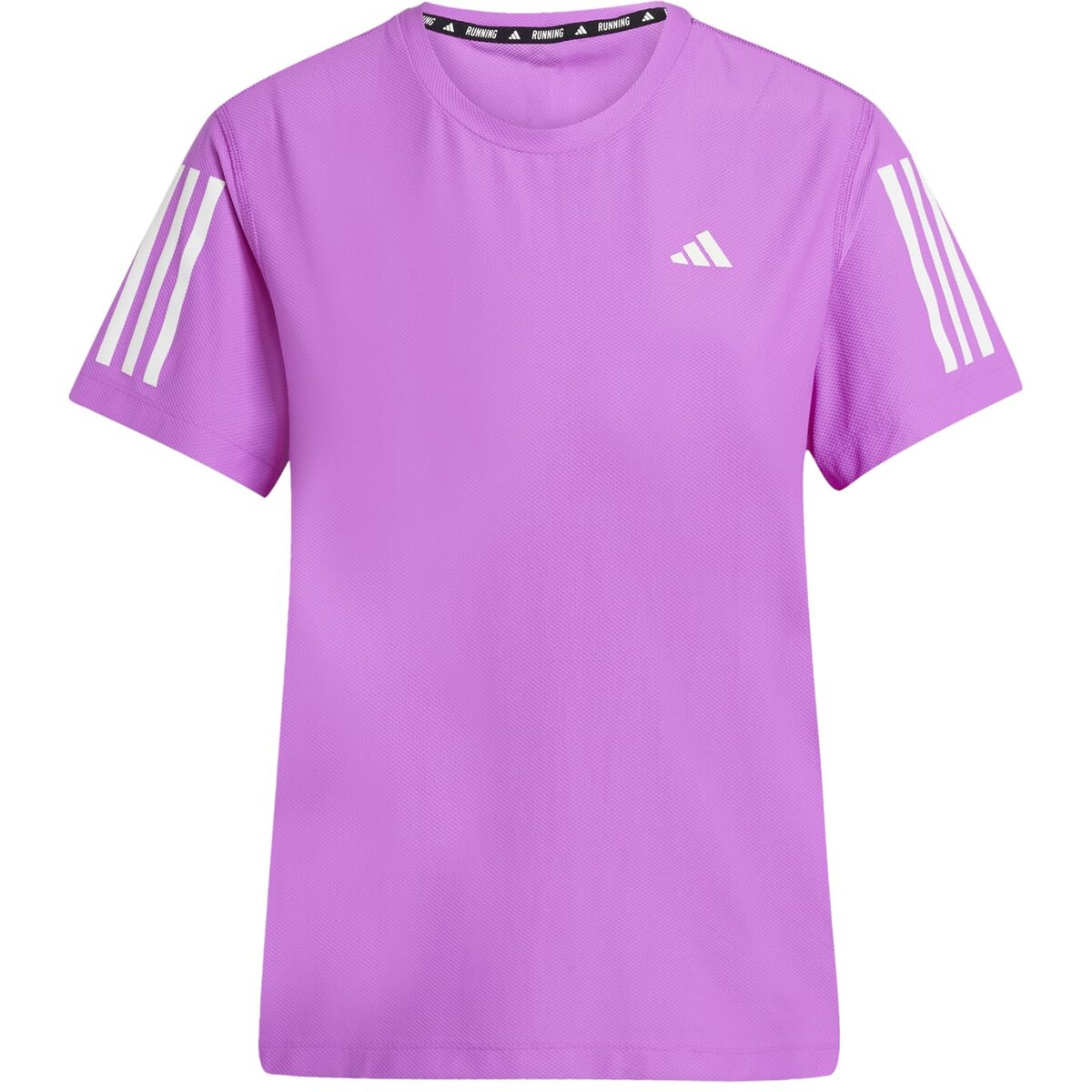 Adidas Damen Own the Run T- Shirt Trainingsshirt/ Laufshirt lila, weiß