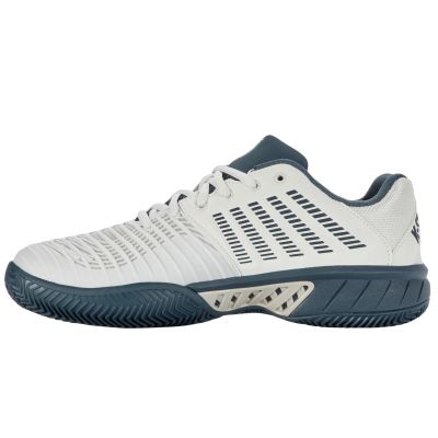 K-Swiss Herren Express Light 3 HB Sandplatz Tennisschuh weiß-dunkelblau