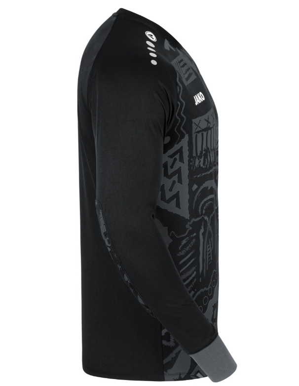 Jako Herren TW Trikot Tropicana schwarz grau
