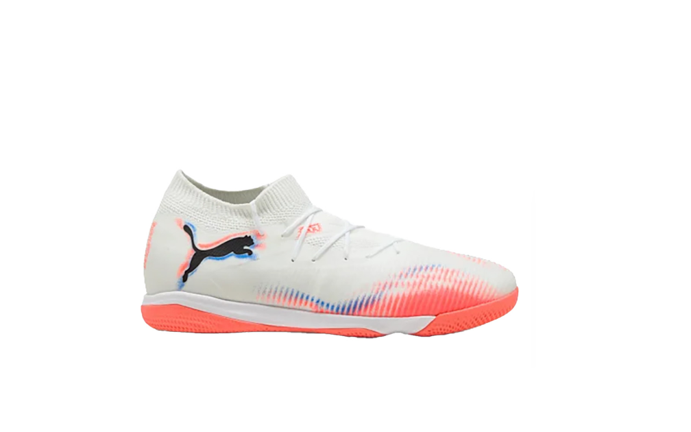 Puma Herren Future Match 8 IT Fußballschuh Hallenschuh weiß 47