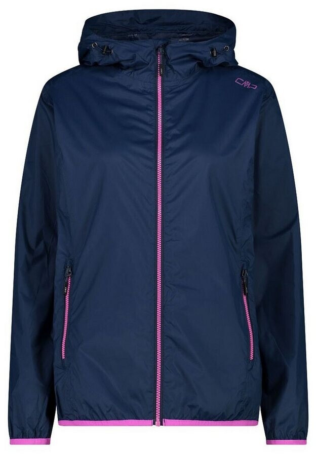 Campangnolo Damen Jacket Fix Regenjacke dunkelblau-pink 44