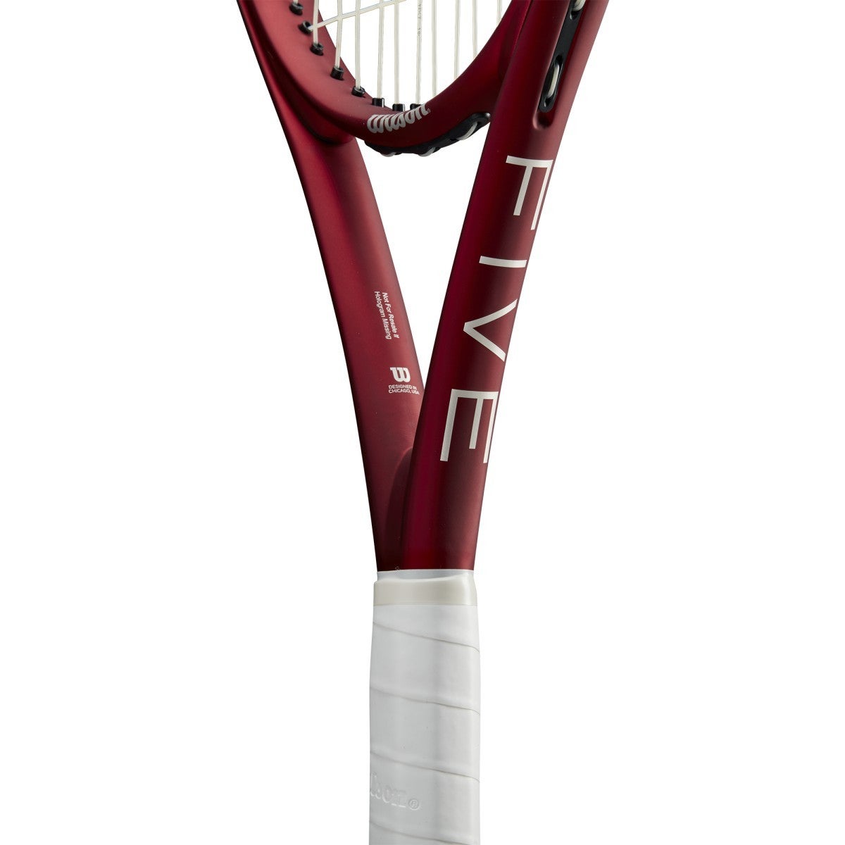 Wilson Triad Five Tennisschläger besaitet rot L1