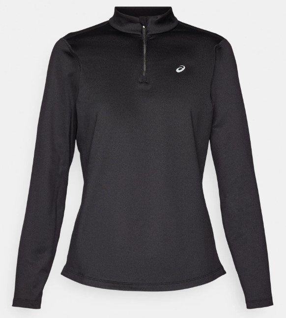 Asics Damen Winter 1/2 Zip Top Winter Langarm Trainingsshirt blackberry