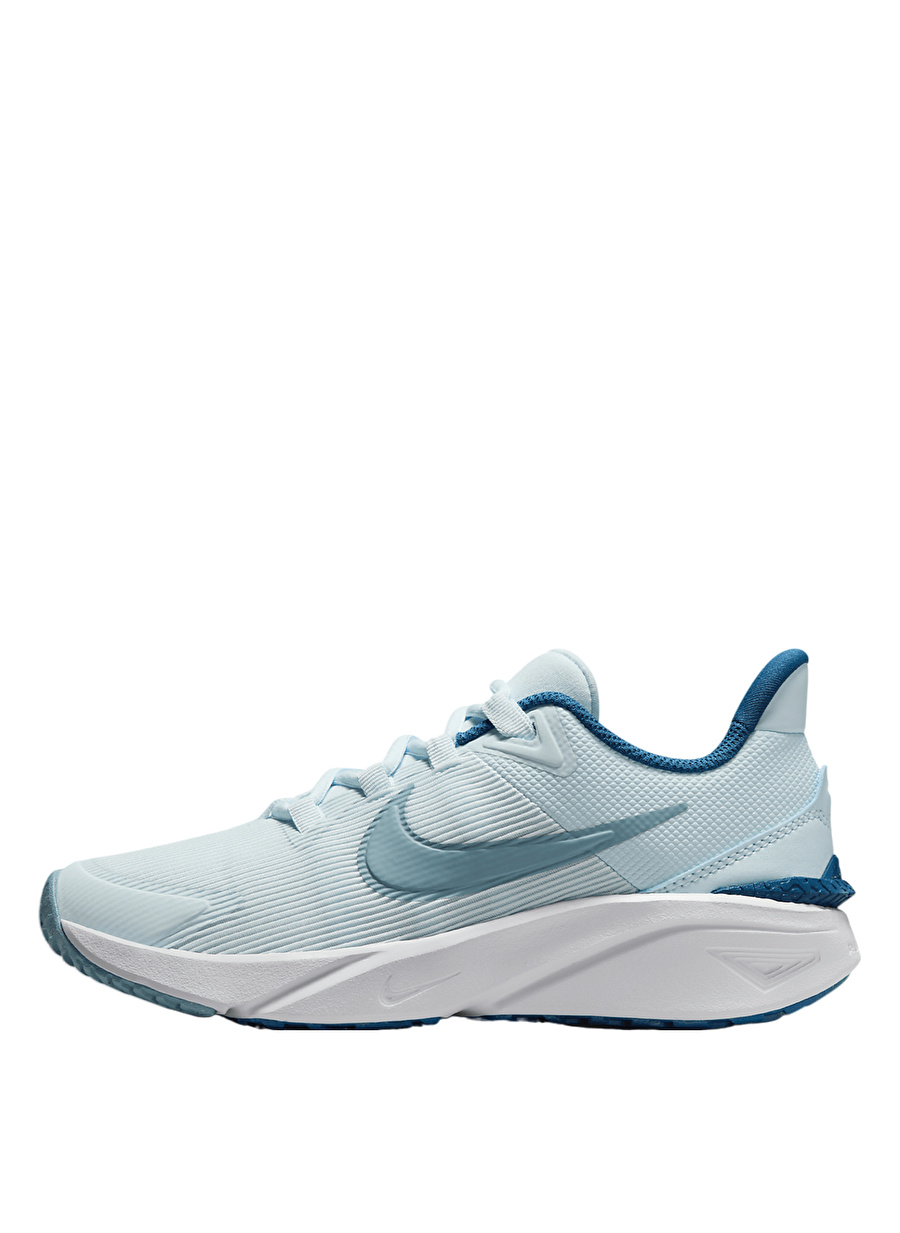 Nike Kinder Star Runner 4 Fitness/ Freizeitschuh hellblau, weiß