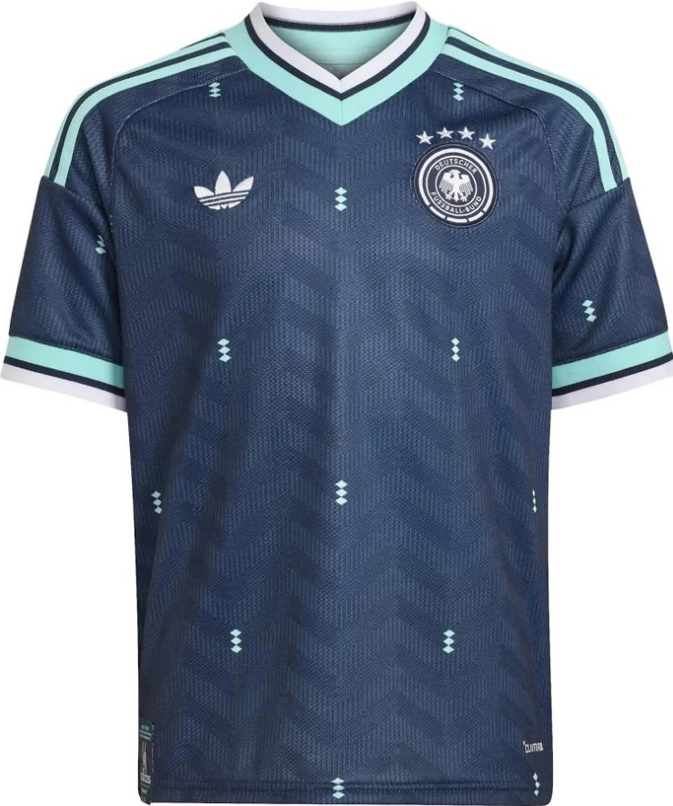 Adidas Kinder DFB Auswärts Trikot grün 128