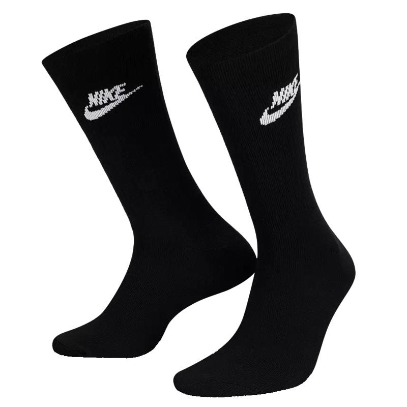 Nike Everyday Essential Crew Socks Sportsocken 3er Pack schwarz XL 46-50