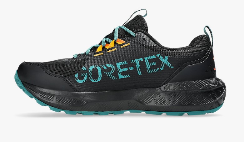 Asics Herren Gel- Sonoma 8 GTX Laufschuh Trailrunningsschuh schwarz orange petrol 48